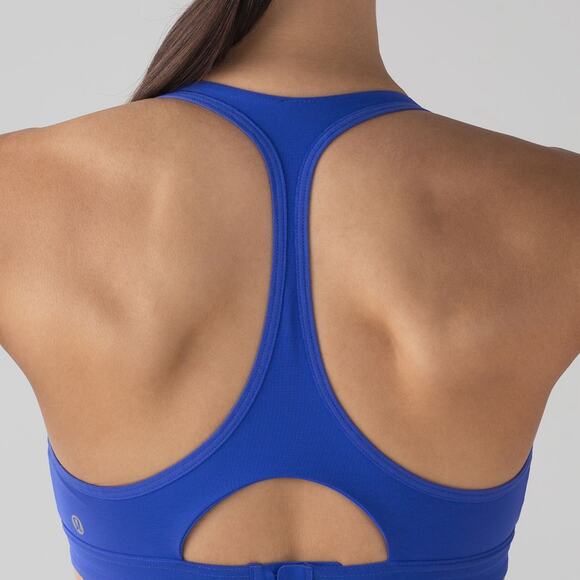 Lululemon Women’s All Day Breeze Bra in Blazer Blue - Picture 3 of 7